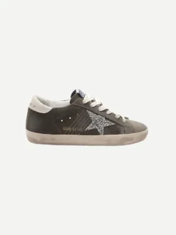 Super-Star Sneakers in Olive Night