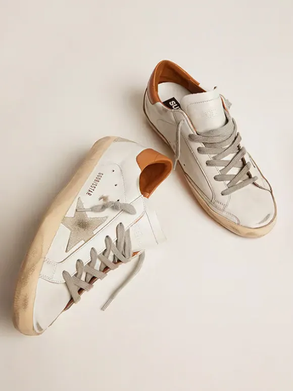 Super-Star Sneakers in Tan Leather