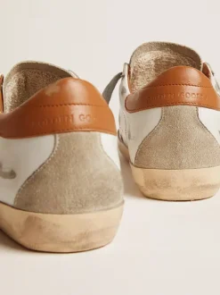 Super-Star Sneakers in Tan Leather
