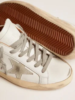 Super-Star Sneakers in Tan Leather