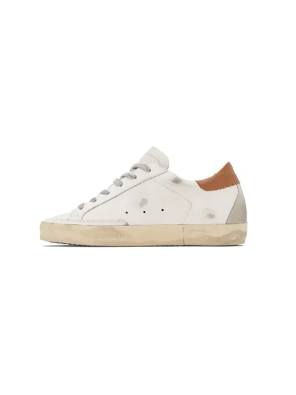 Super-Star Sneakers in Tan Leather