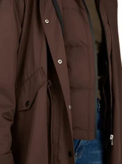 Technical 2-in-1 Parka in Mocha