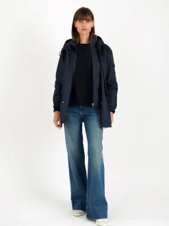 Technical Parka Jacket in Night
