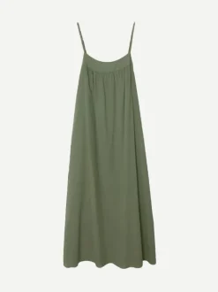 Tenley Dress in Green Army