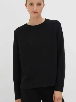 The Boxy Jumper in Black