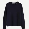 The Boxy Jumper in Navy