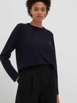 The Boxy Jumper in Navy