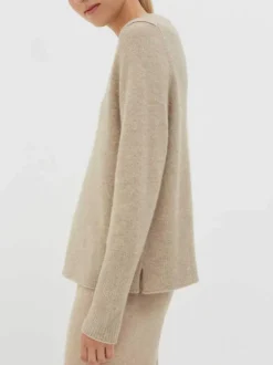 The Boxy Jumper in Oatmeal