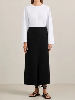 Una Long Sleeve Top in Parchment