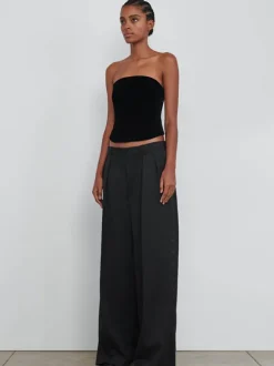 Velvet Corset in Black