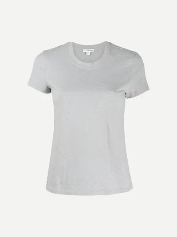 Vintage Little Boy Tee in Heather Grey