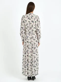 Vonick Dress in Ecru/Midnight