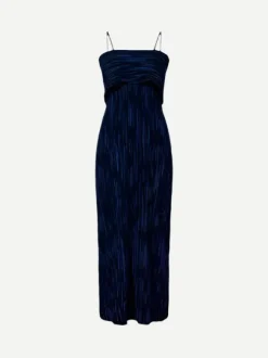 Ward Knit Dress in Navy/Black