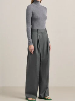 Wynter Top in Grey Melange