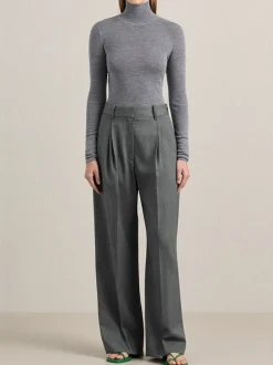 Wynter Top in Grey Melange