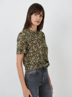 Zewel Tee Shirt in Leopard